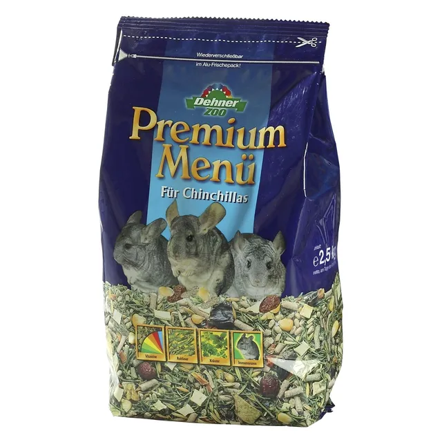Dehner Premium Lovely Premium Menü Chinchillafutter 2,5 kg Kräuter