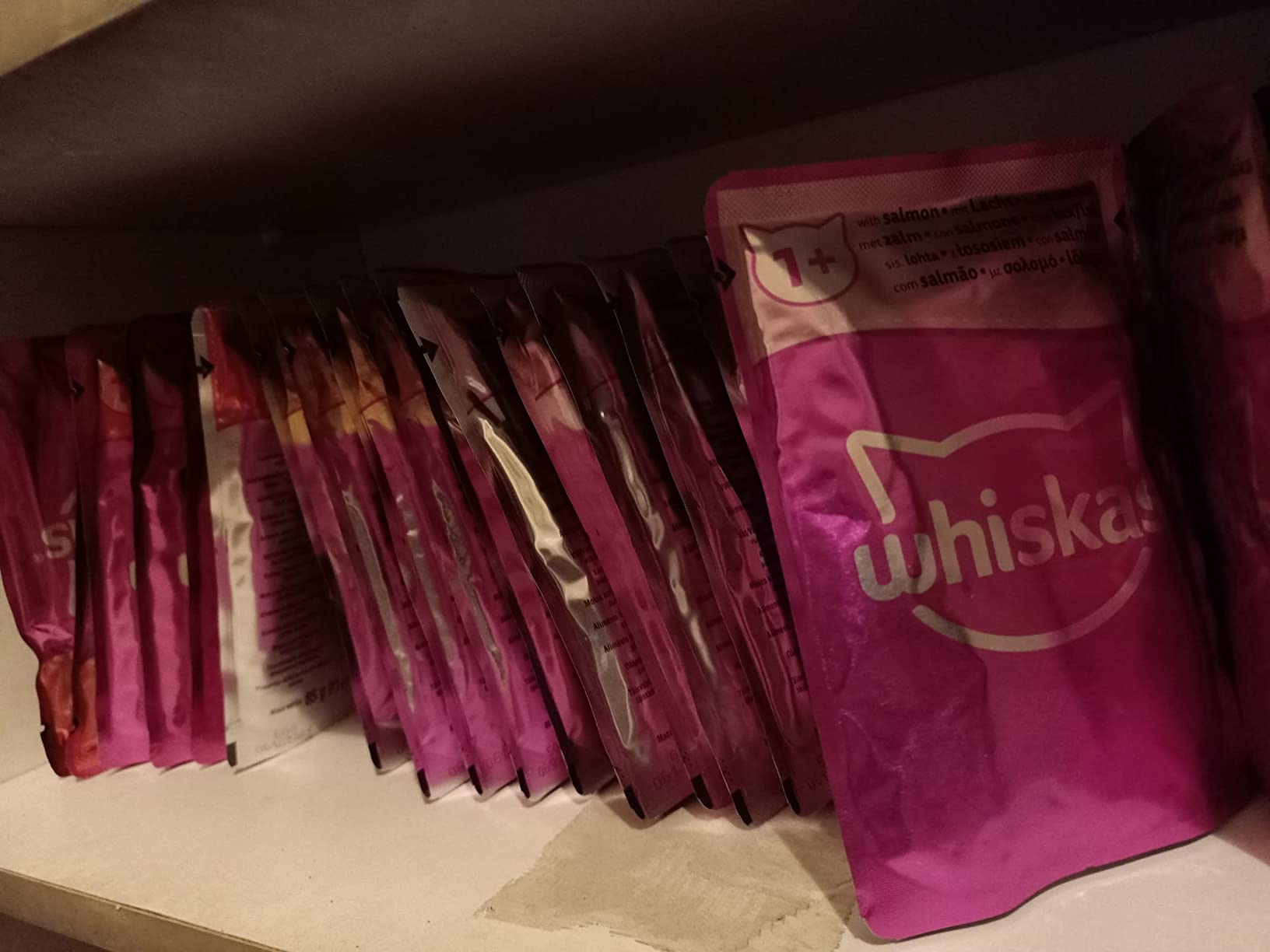 Whiskas Adult 1+ Gemischte Auswahl Nassfutter 84x85g Gelee
