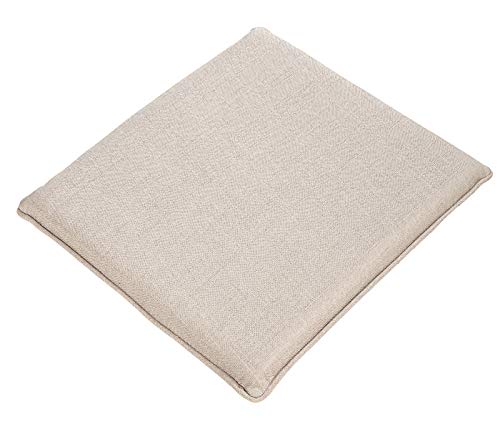 Dehner Nick Sitzkissen 45x40 beige mit Haltebändern