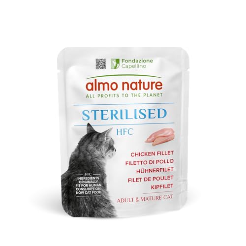 Almo Nature HFC Sterilised Nassfutter Huhn 24x50 g