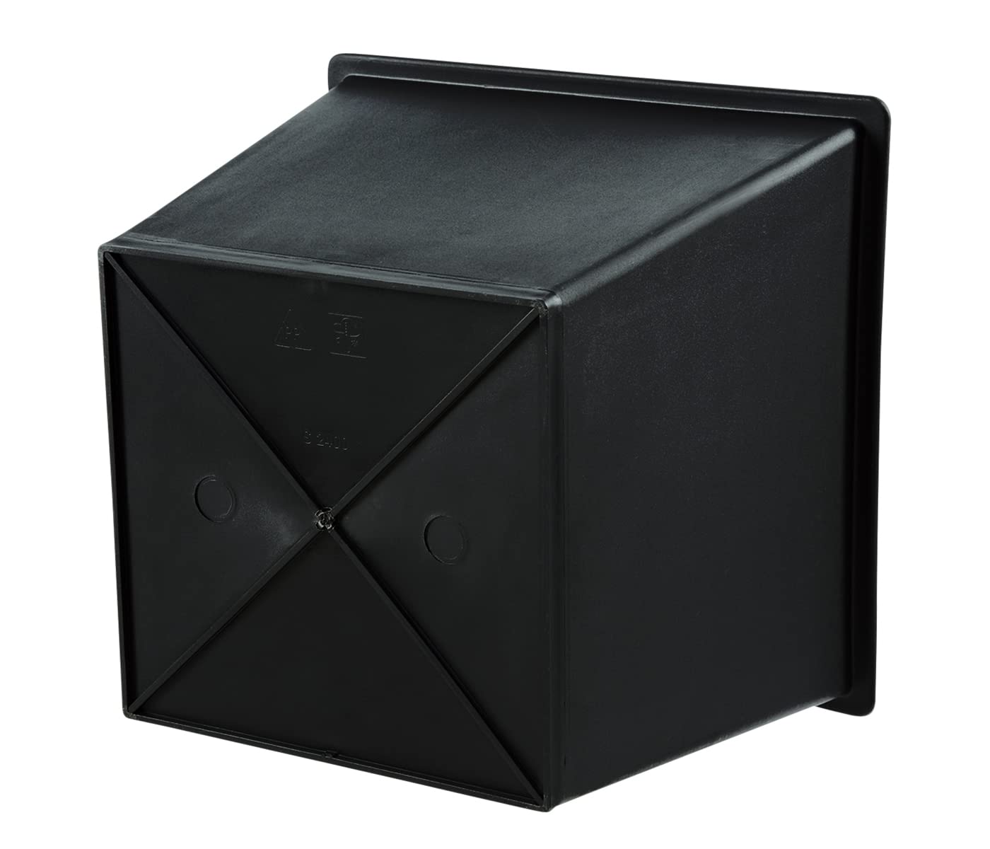 Dehner Universal-Pflanztopf schwarz 30x26x26cm eckig