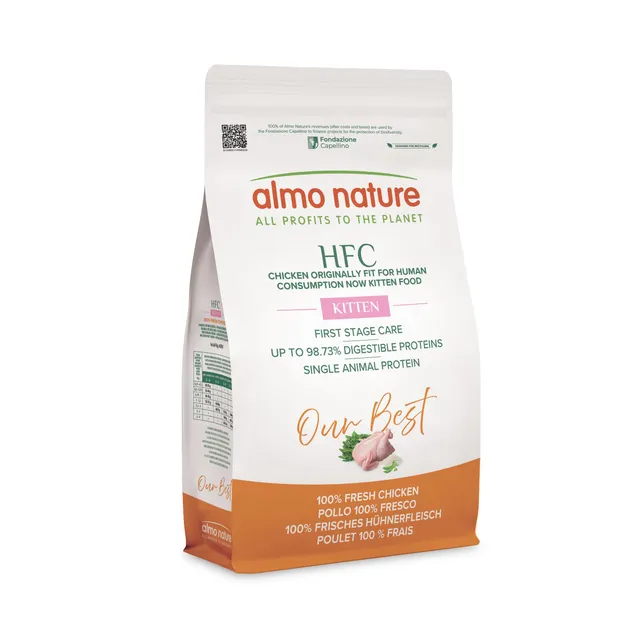 Almo Nature HFC Our Best Kitten Trockenfutter Huhn 1,2kg