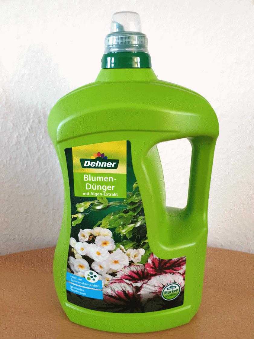 Dehner Blumendünger mit Algen flüssig 3 l