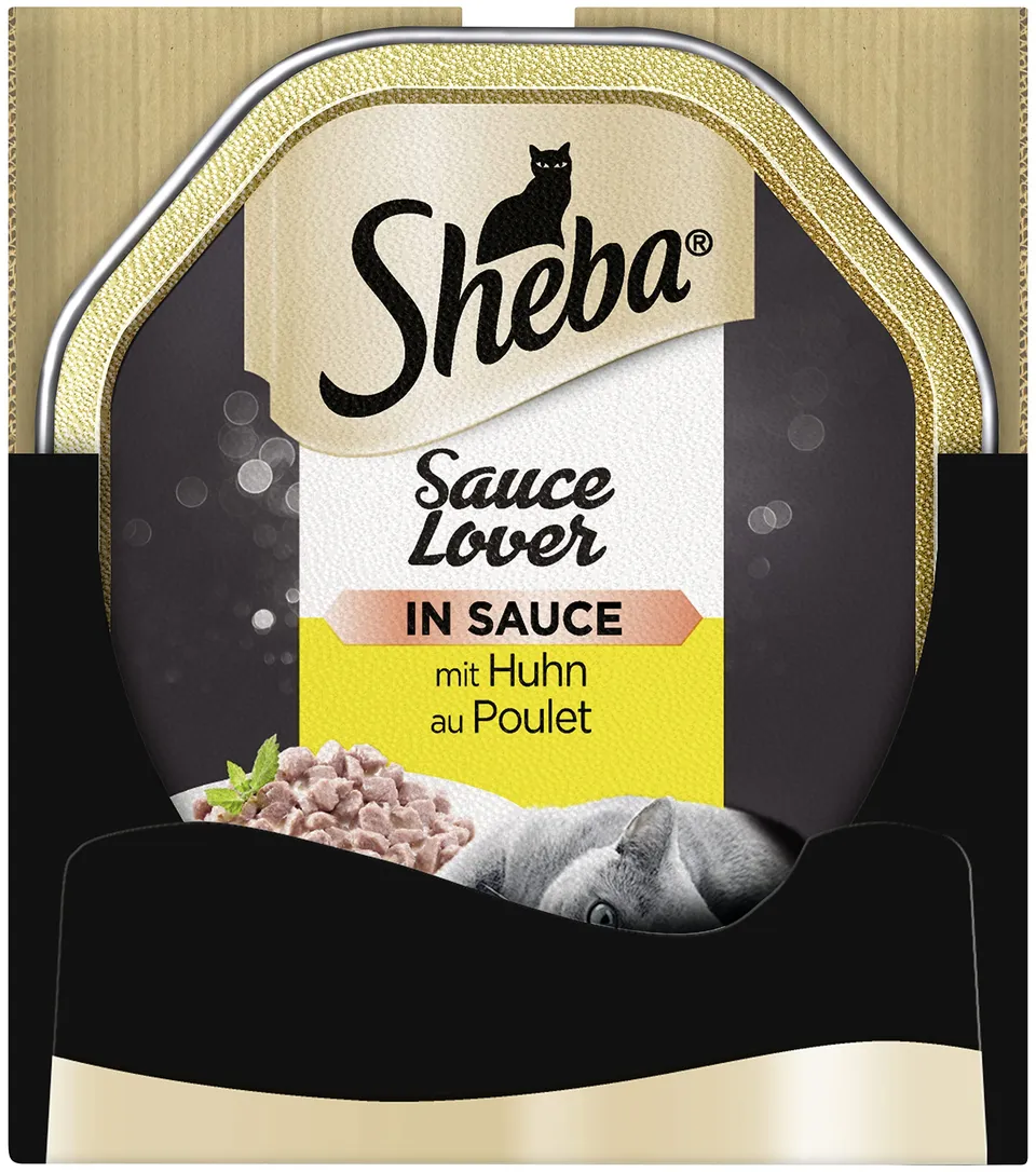 Sheba Sauce Lover Huhn Nassfutter 22x85g Sauce
