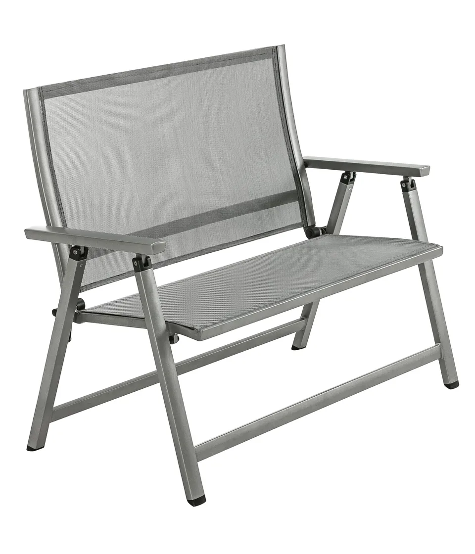 Dehner Chicago Klappbank 2-Sitzer 106cm wetterfest
