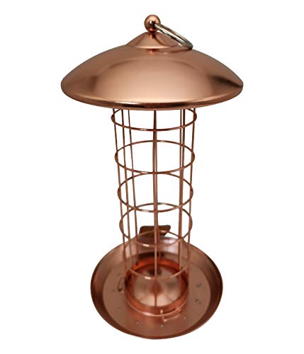 Dehner Natura Joelle Meisenknödelsäule Metall kupfer 30 cm