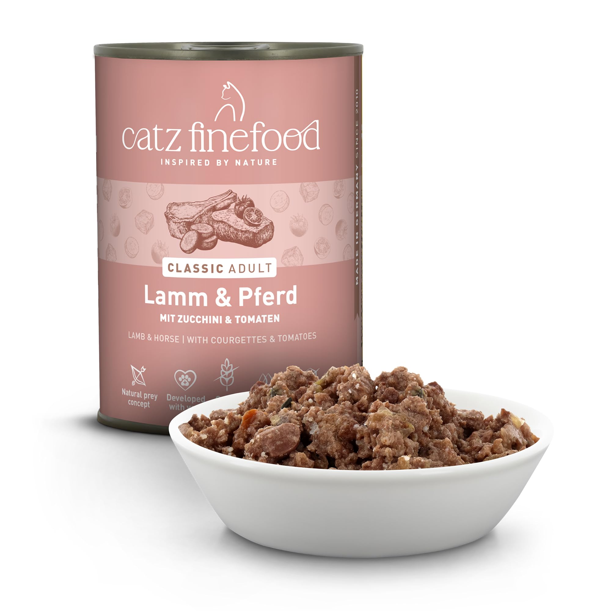 catz finefood N° 19 Lamm & Pferd Nassfutter 6 x 400 g