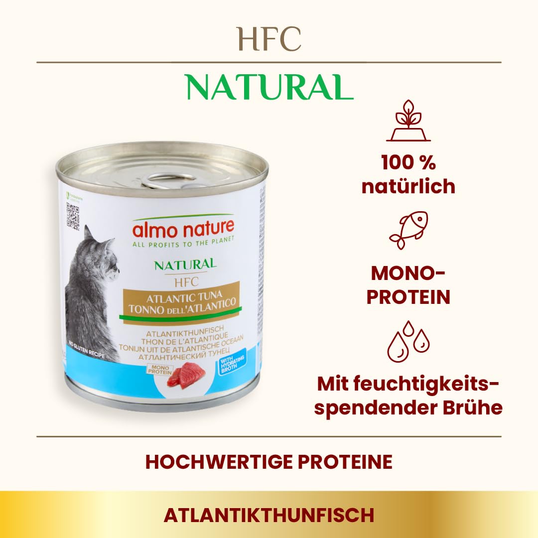 Almo Nature HFC Natural Nassfutter Thunfisch 12x280g