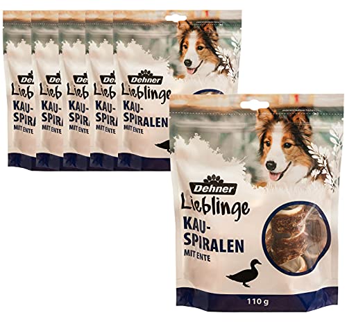 Dehner Lieblinge Huhn Hundesnack Spiral 6x110 g getreidefrei