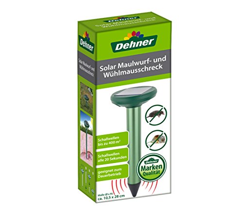 Dehner Solar Maulwurfschreck 400 m² grün
