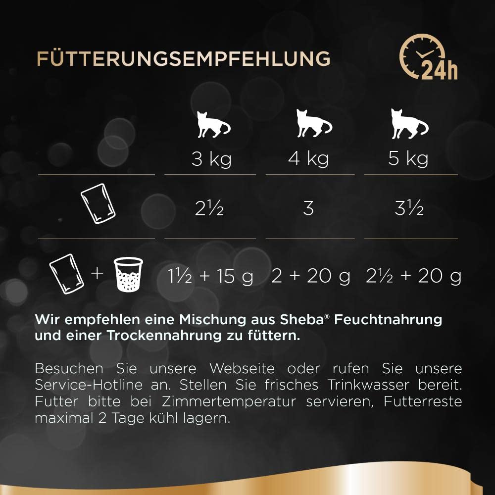 Sheba Delikatesse Rind Nassfutter Sauce 24x85g getreidefrei