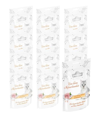 Dehner Premium Lovely Ente Katzensnack 12x50g getreidefrei