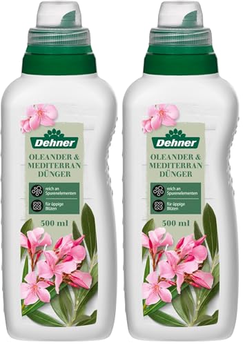 Dehner Oleander- Mediterrandünger Flüssigdünger 500 ml NPK