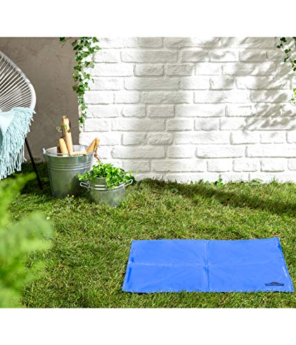 Dehner Refresh Hunde-Kühlmatte 100x60 cm blau