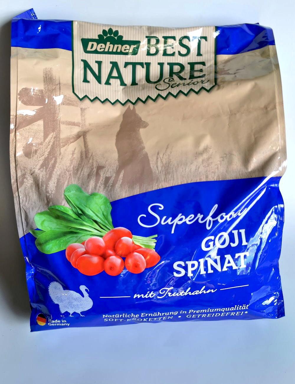 Dehner Best Nature Senior Trockenfutter Truthahn Goji 4 kg