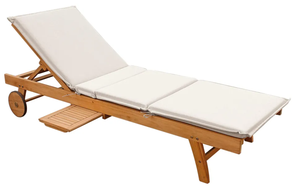 Dehner Ravenna Rollliege 200x70 cm Akazie hellbraun