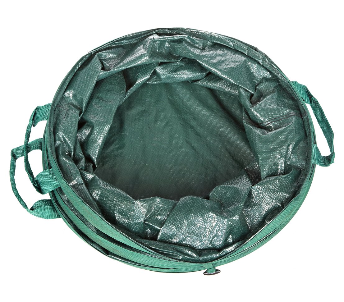 Dehner Pop-Up Comfort Gartenabfallsack 160 L 2er Set grün