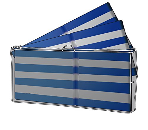 Dehner Deluxe Schutzhülle Polster-Auflagen 125 cm anthrazit