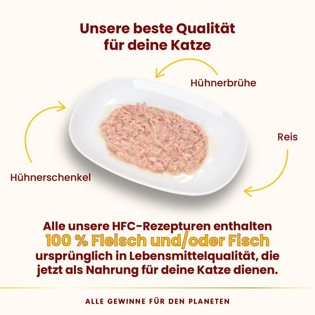 Almo Nature HFC Natural Nassfutter Huhn 6x70g natürlich