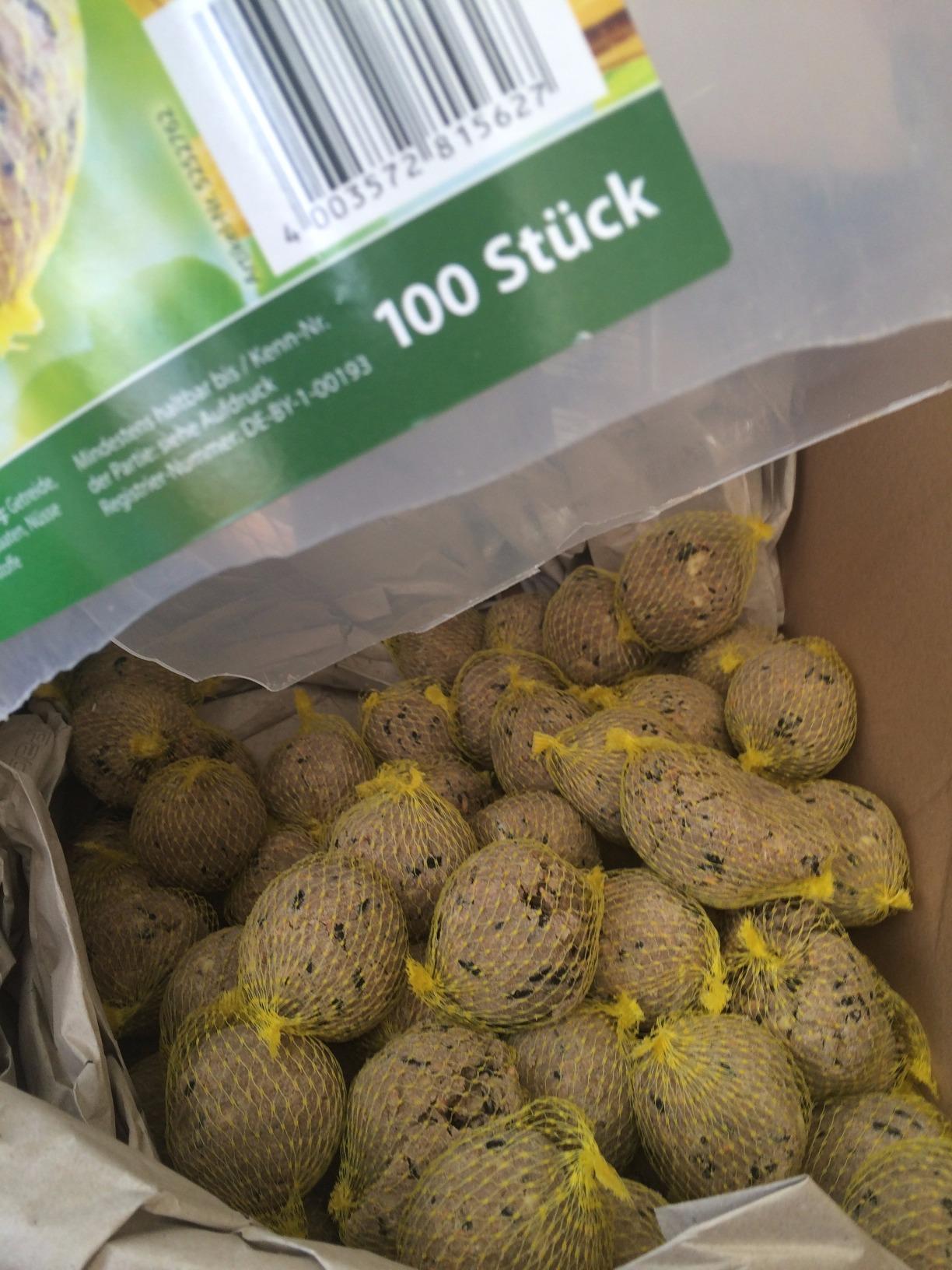 Dehner Natura Meisenknödel mit Netz 100x90g proteinreich