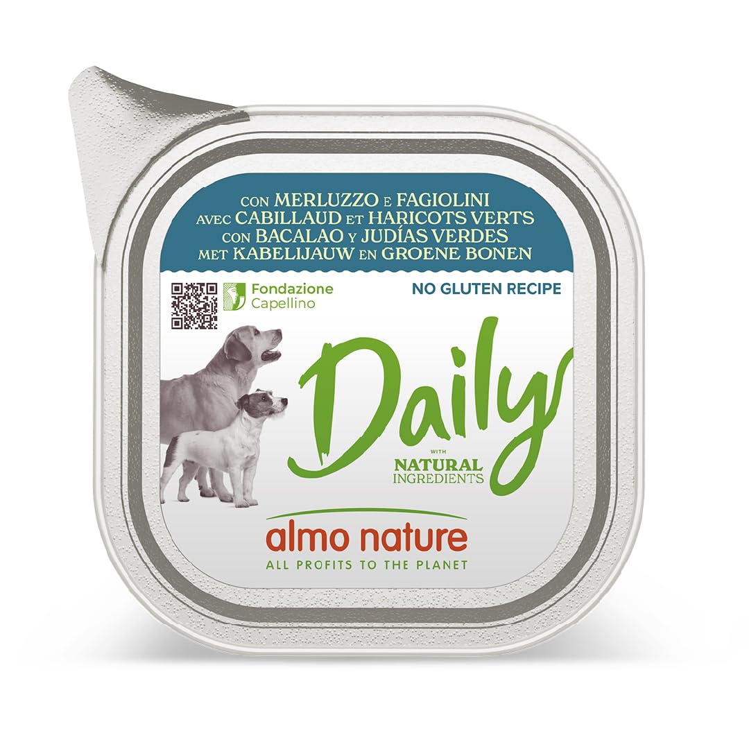 Almo Nature Daily Hundenassfutter Huhn Schinken Käse 100 g