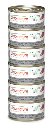 Almo Nature HFC Natural Nassfutter Thunfisch 6x70g glutenfrei
