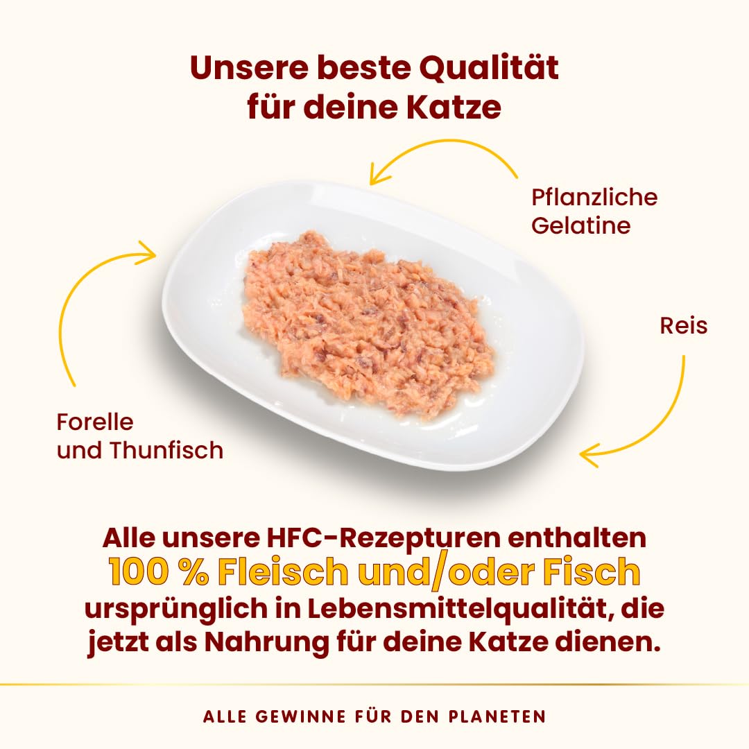 Almo Nature HFC Thunfisch Nassfutter 6x70g Multipack