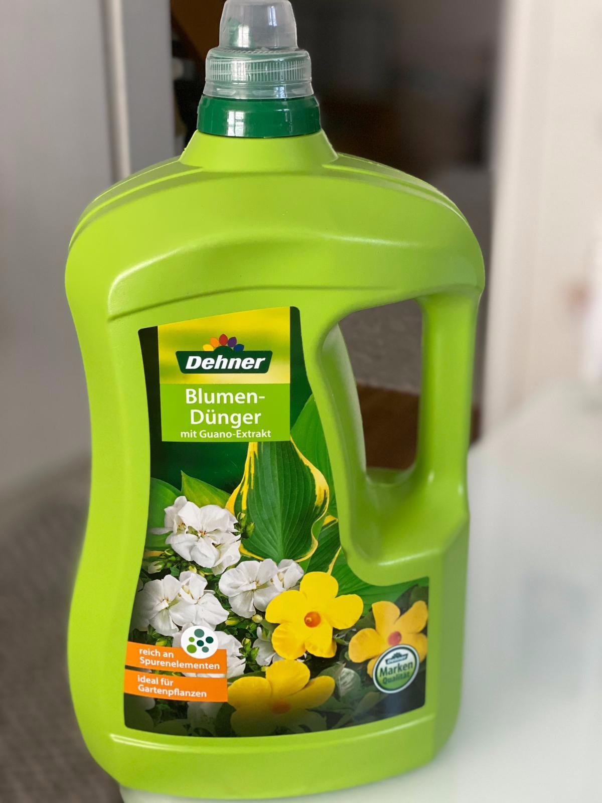 Dehner Blumendünger flüssig Guano 3l
