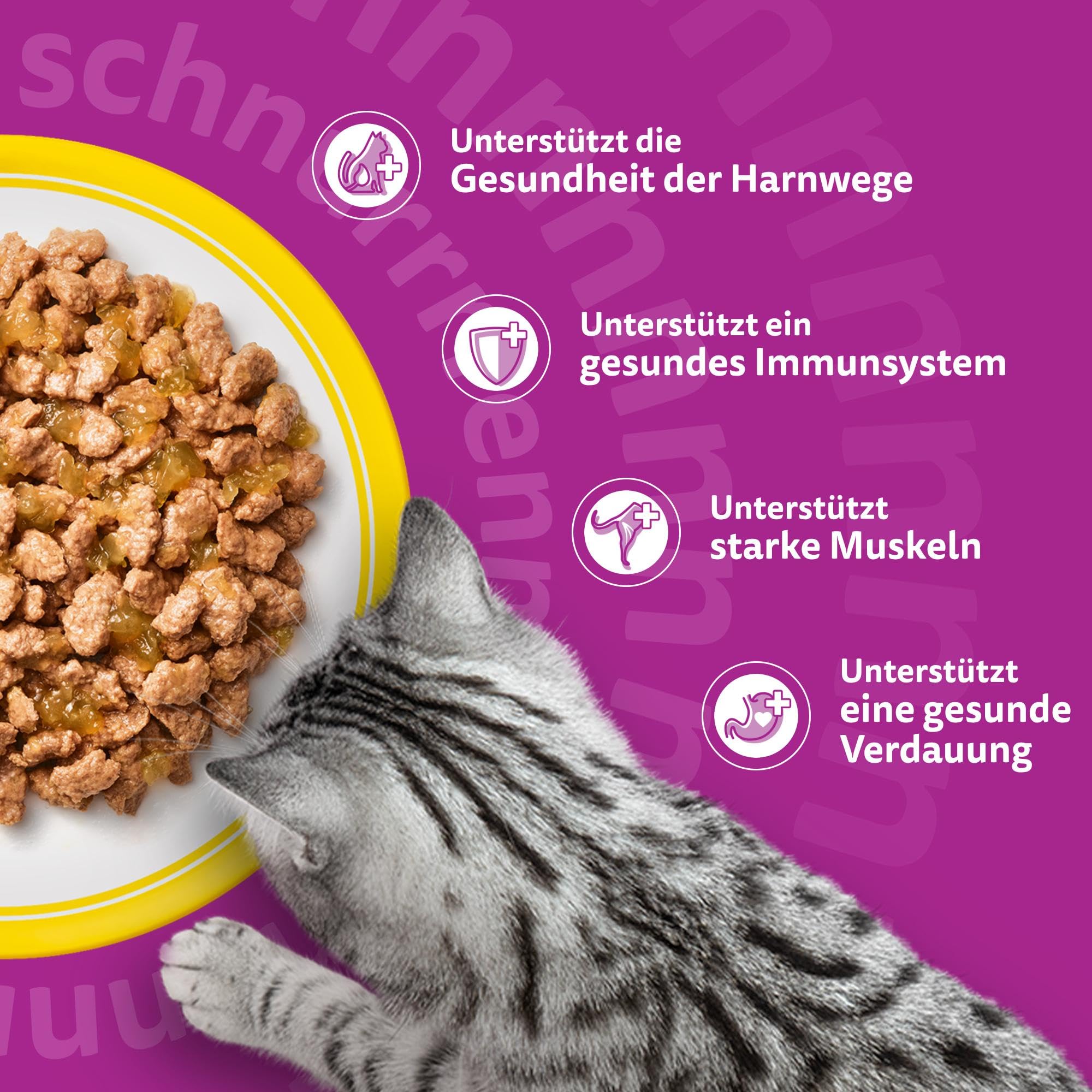 Whiskas Senior 11+ Katzenfutter Huhn 4kg mit Taurin