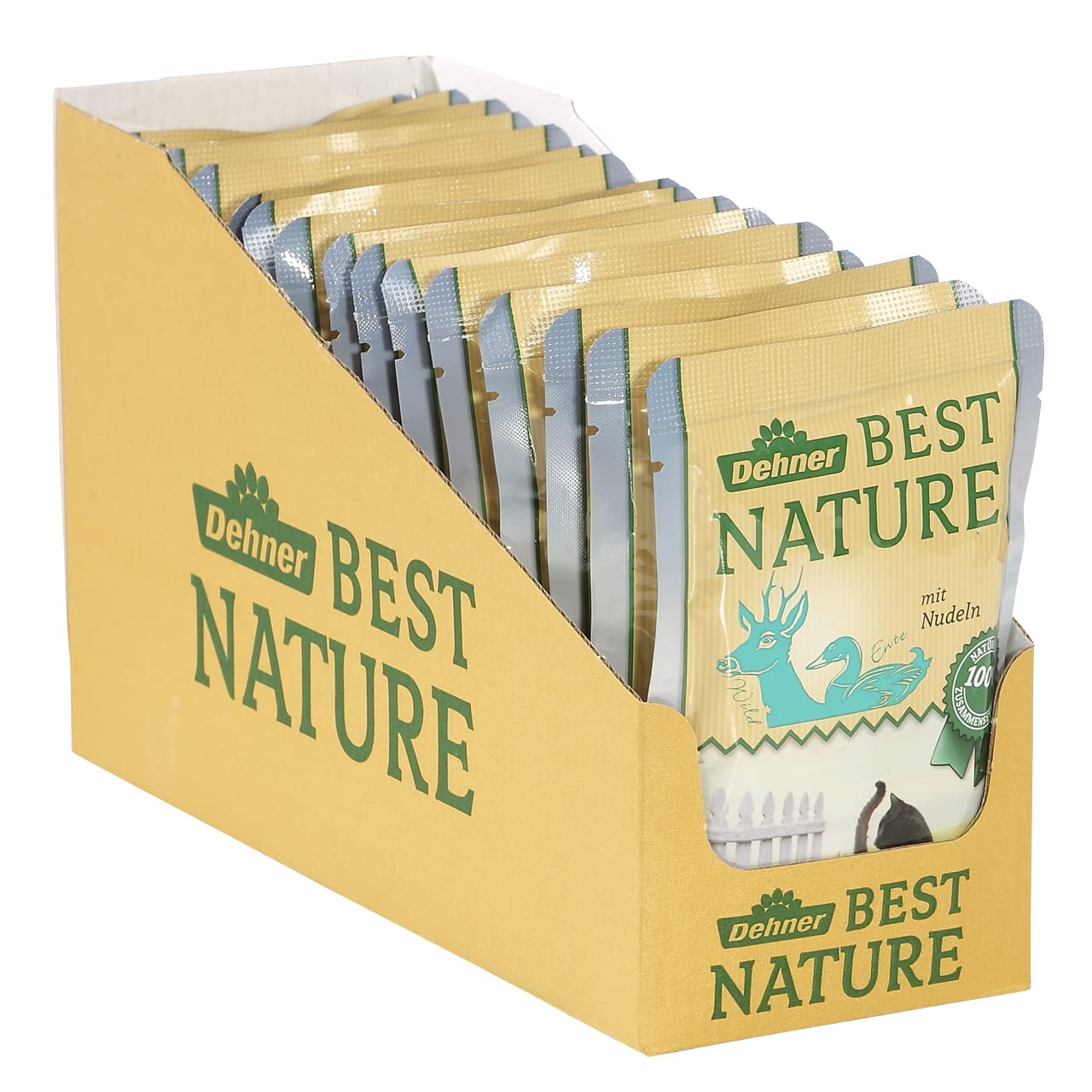 Dehner Best Nature Adult Nassfutter Wild Ente 16x85g