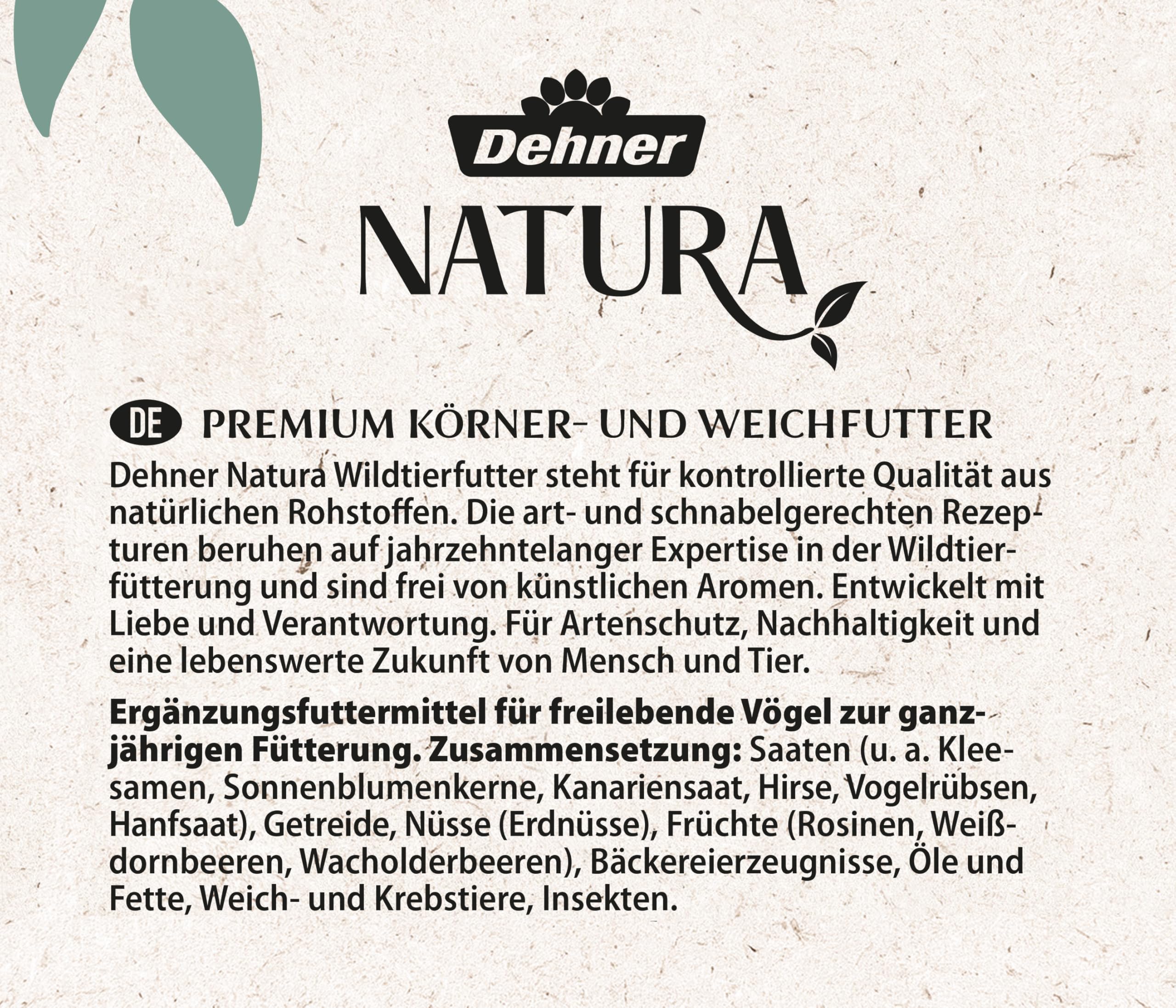 Dehner Natura Premium Wildvogelfutter 5 kg Körner