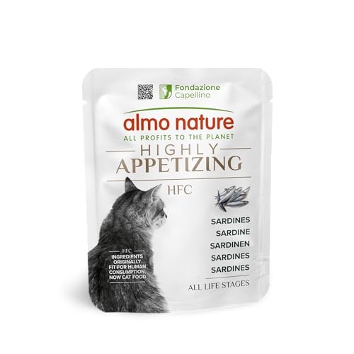 Almo Nature HFC Highly Appetizing Sardinen Nassfutter 24x50g glutenfrei