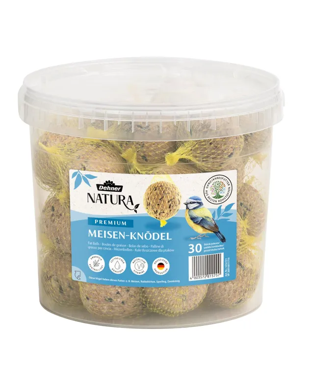 Dehner Natura Premium Meisenknödel mit Netz 30x90g energiereich
