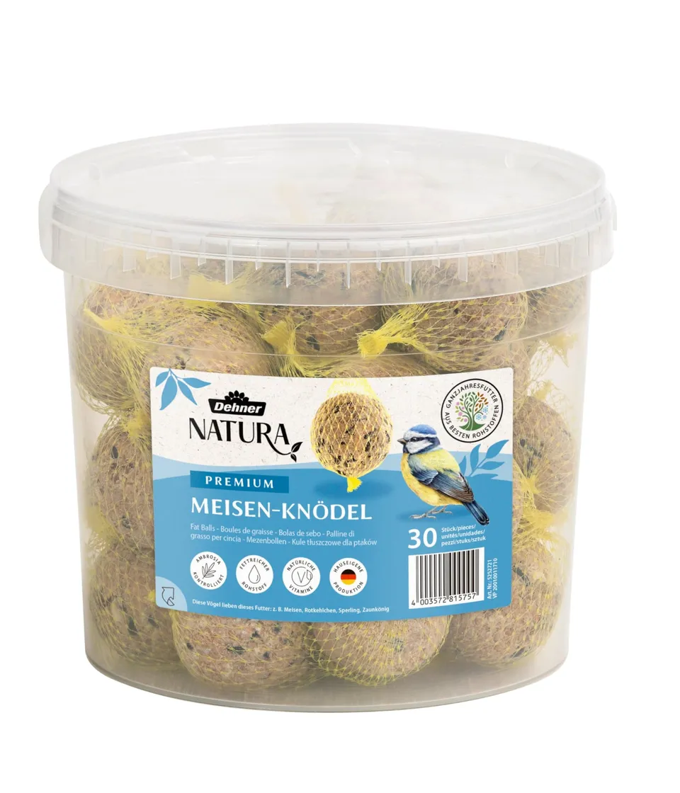 Dehner Natura Premium Meisenknödel mit Netz 30x90g energiereich