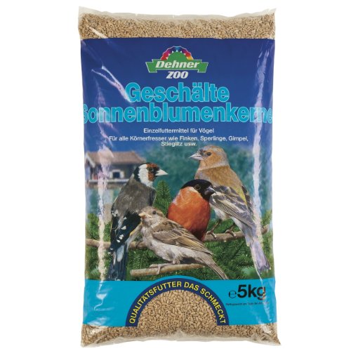 Dehner Sonnenblumenkerne geschält Vogelfutter 5 kg
