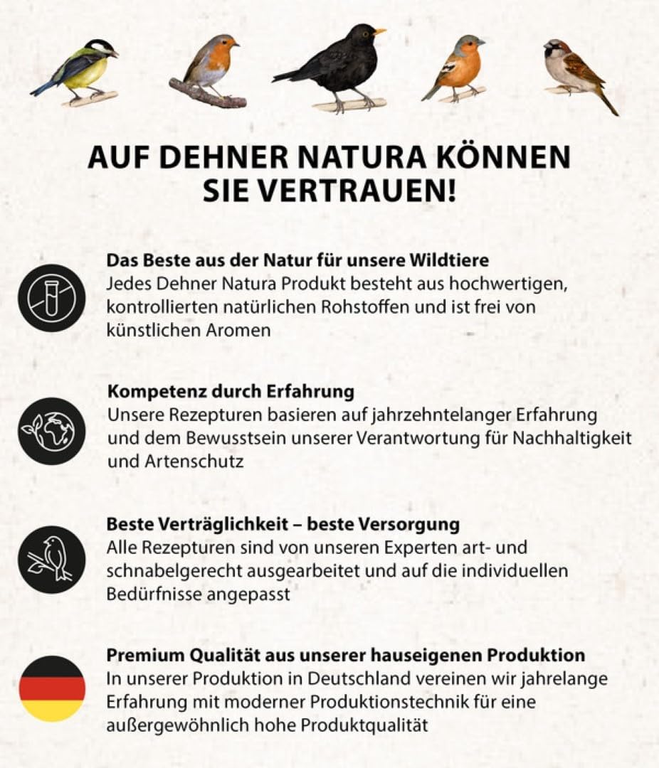 Dehner Natura Meisenknödel o. Netz Insekten 100x90g