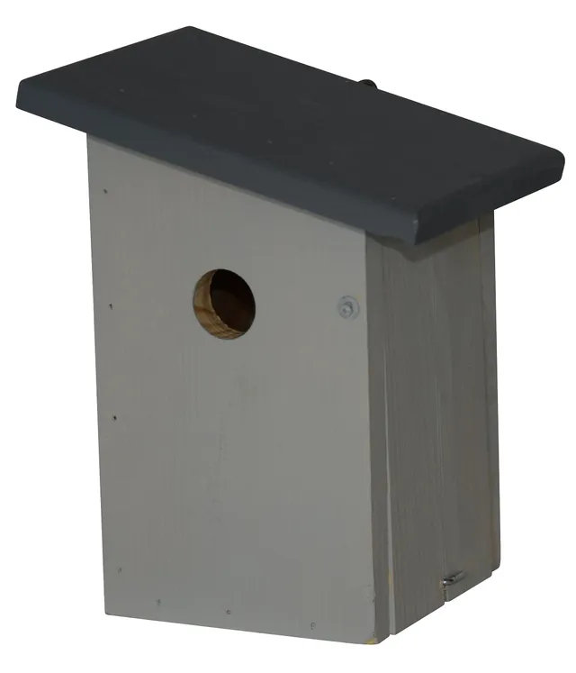 Dehner Natura Jonna Nistkasten Grau 32 mm Kiefernholz