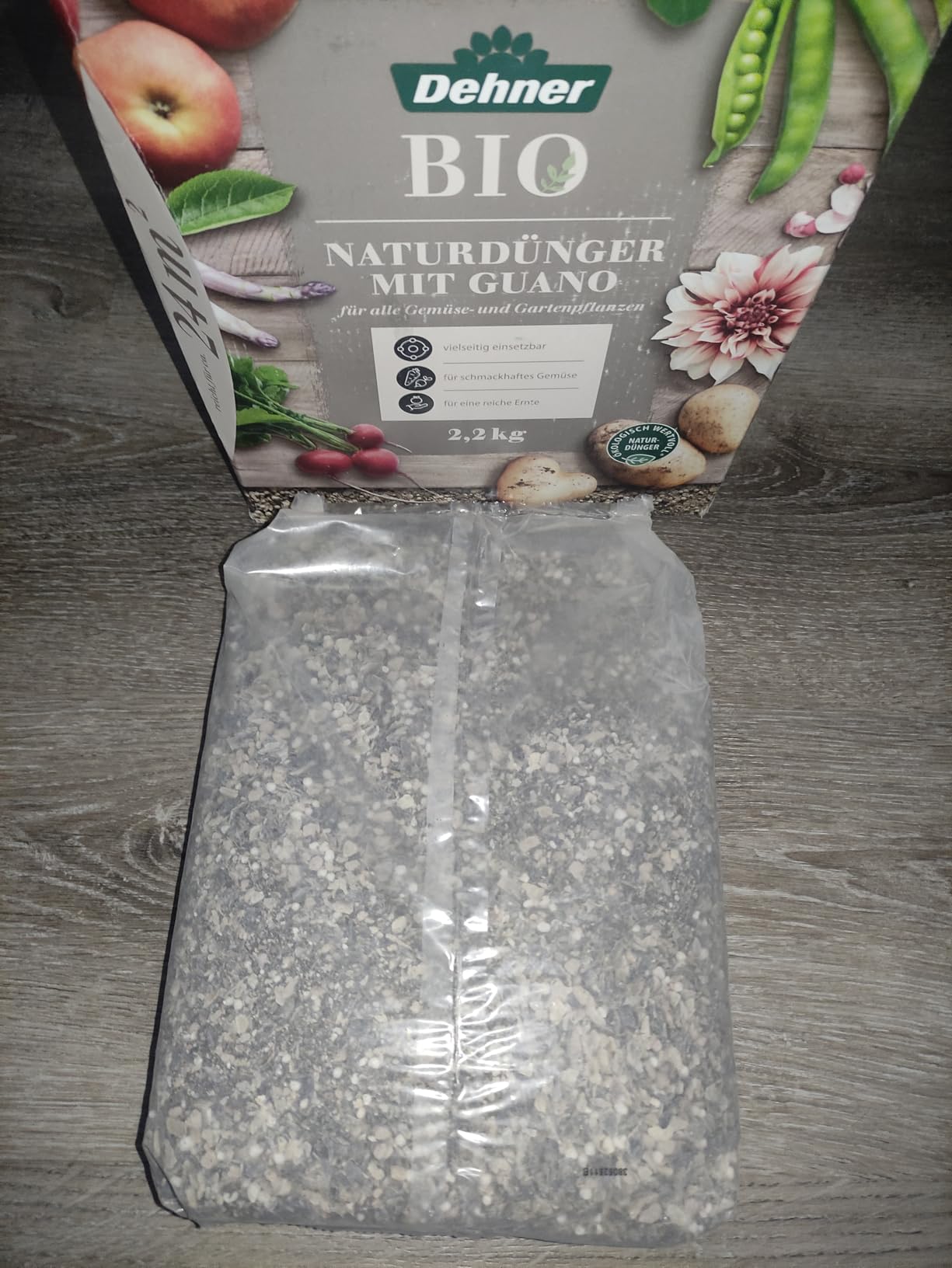 Dehner Bio Naturdünger mit Guano 2,5kg organisch-mineralisch