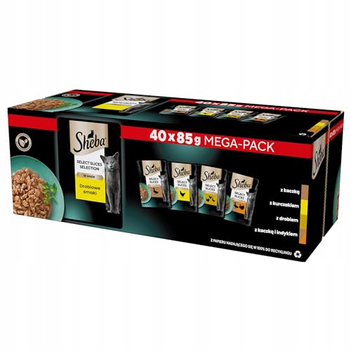 Sheba Selection Mini Filets Nassfutter Geflügel 120x85g