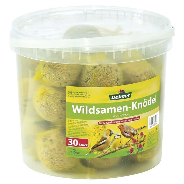 Dehner Meisenknödel Wildsamen 30 Stück 3kg im Netz