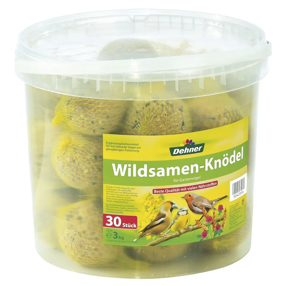 Dehner Meisenknödel Wildsamen 30 Stück 3kg im Netz