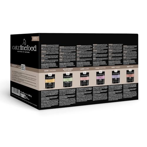 catz finefood Purrrr Katzennassfutter Multipack 12x85 g Monoprotein