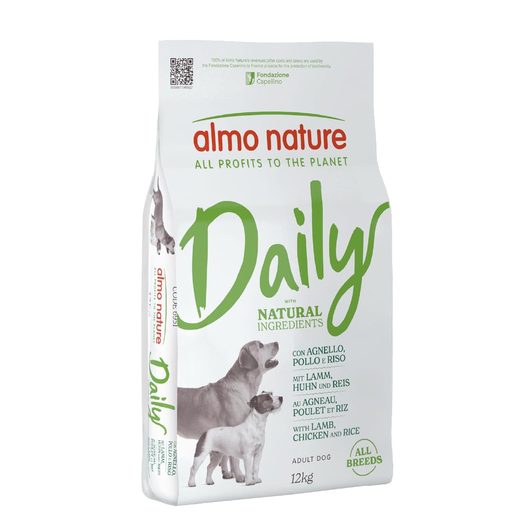 Almo Nature Daily Rind Reis Trockenfutter 12 kg