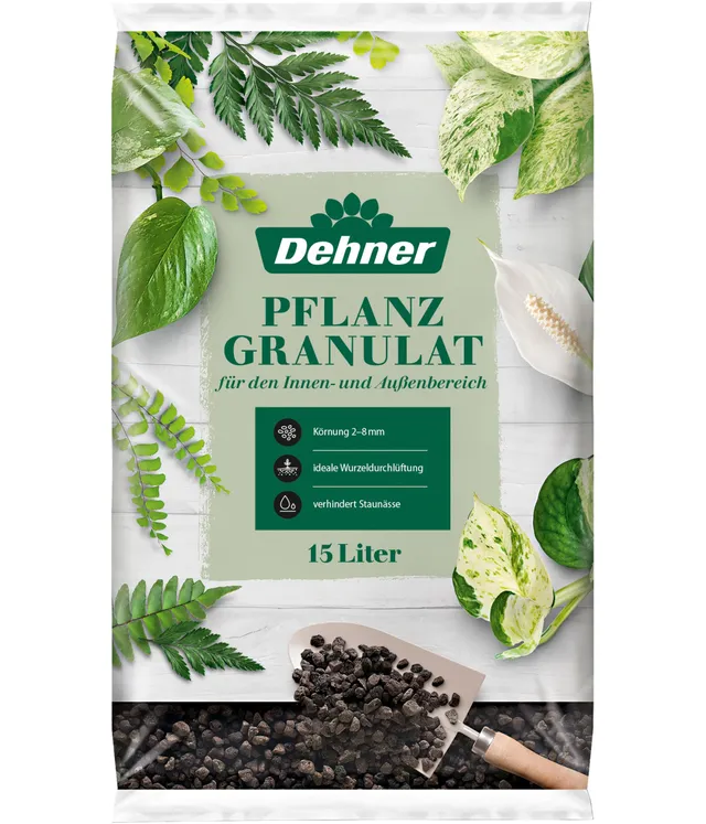 Dehner Pflanzgranulat Substrat 15 l mineralisch