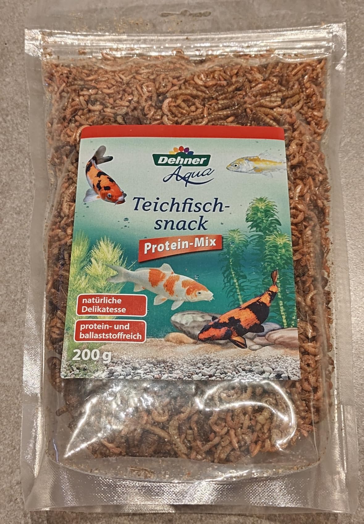 Dehner Aqua Protein-Mix Teichfischsnack 200 g