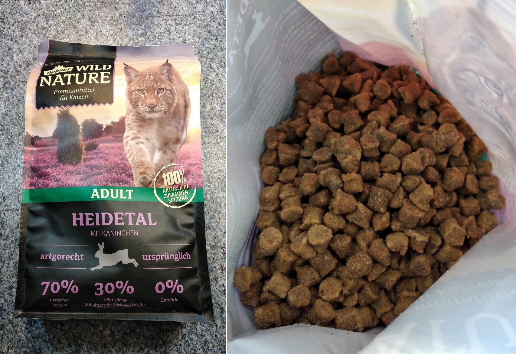 Dehner Wild Nature Heidetal Trockenfutter Kaninchen 1,5 kg