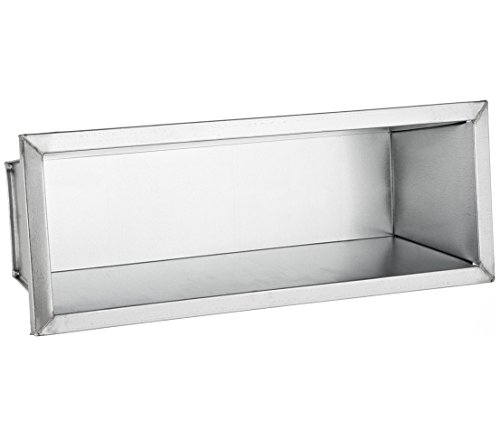 Dehner Gartencenter Blumenkasten Metall silber 50 cm
