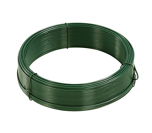 Dehner Bindedraht 2er Set 50m 2,0mm dunkelgrün