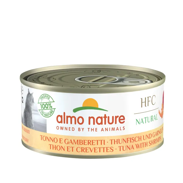 Almo Nature HFC Natural Nassfutter Thunfisch 24x150g Brühe