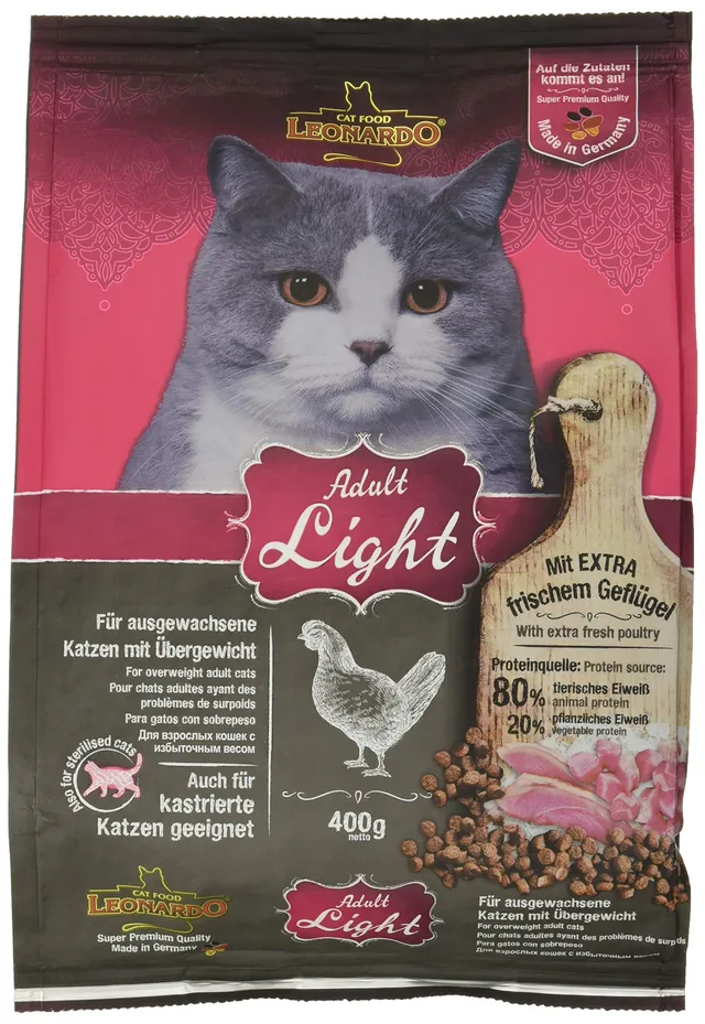 Leonardo Adult Light Trockenfutter Geflügel 400 g Diät
